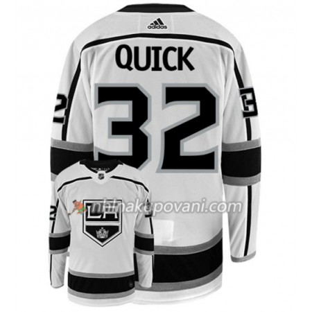 Los Angeles Kings Dresy JONATHAN QUICK 32 Adidas Bílá Authentic - Pánské
